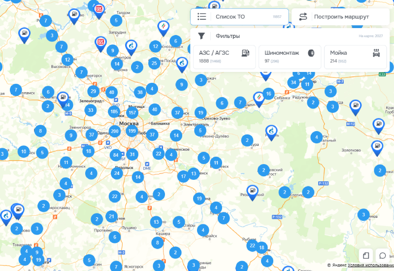 Cardex Interactive Map